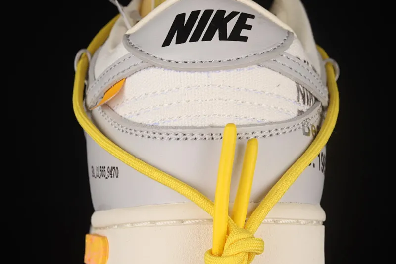 All Categories Nk SB Dunk Series Nk SB Dunk Low Low-top Sneakers Pure Original Version OF x Nk Dunk Low OW Gray Casual Sports Skateboard Shoes DM1602-103